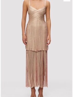 herve leger priscilla beaded wire-neckline dress. Herve Leger | Dresses | Herve Leger Dress S